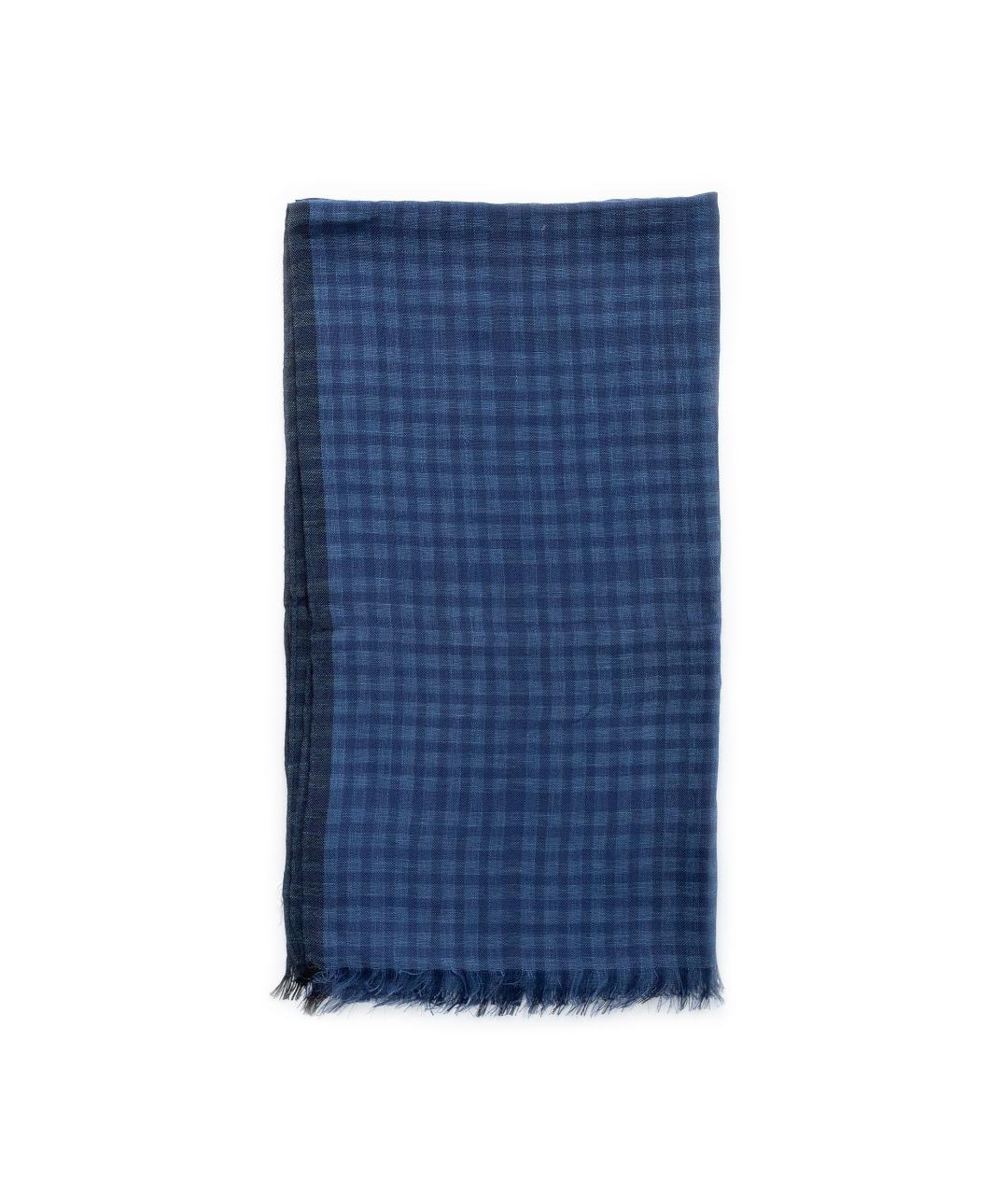 AGNONA Синий шарф, фото 1