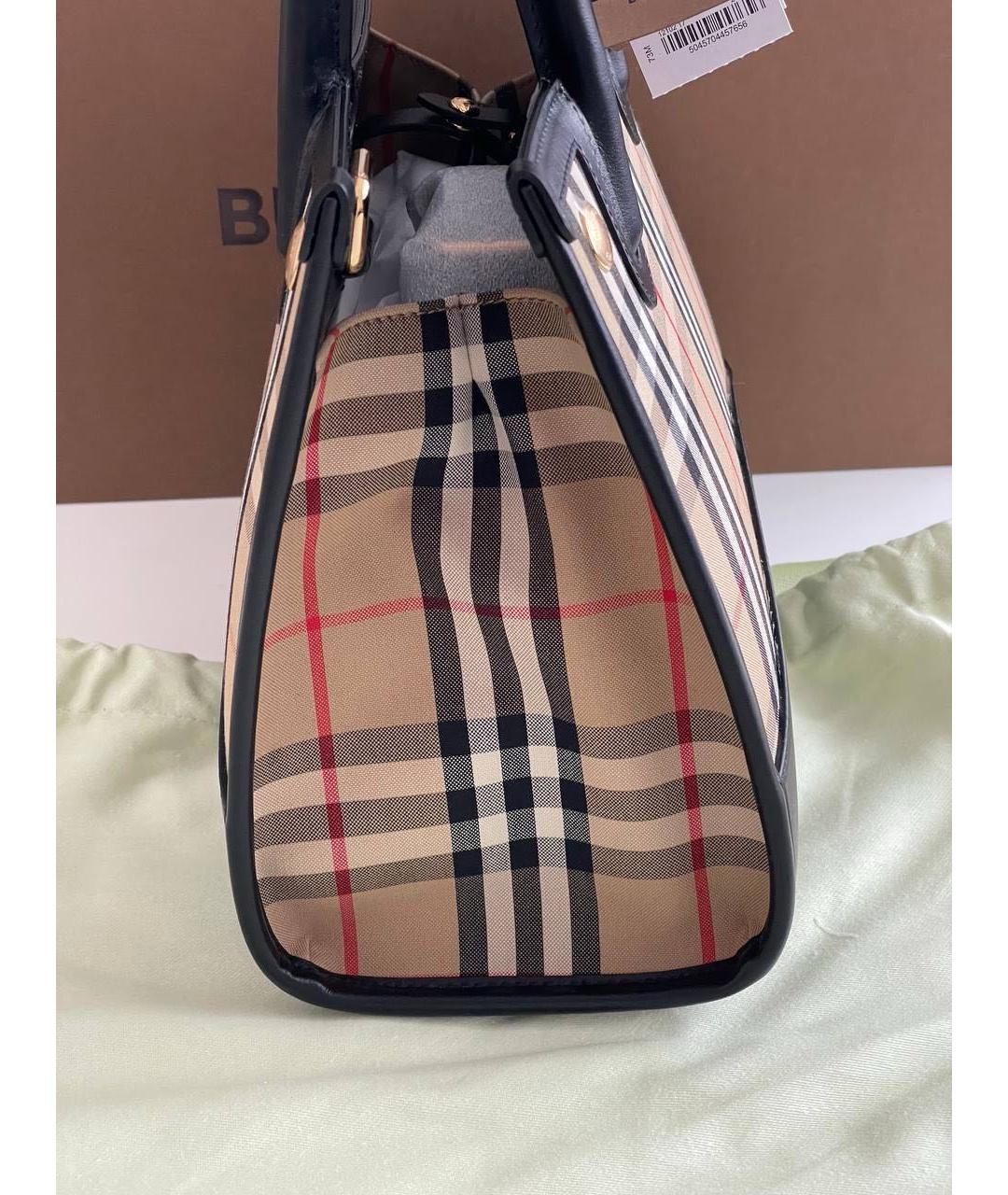 BURBERRY Бежевая сумка тоут, фото 2