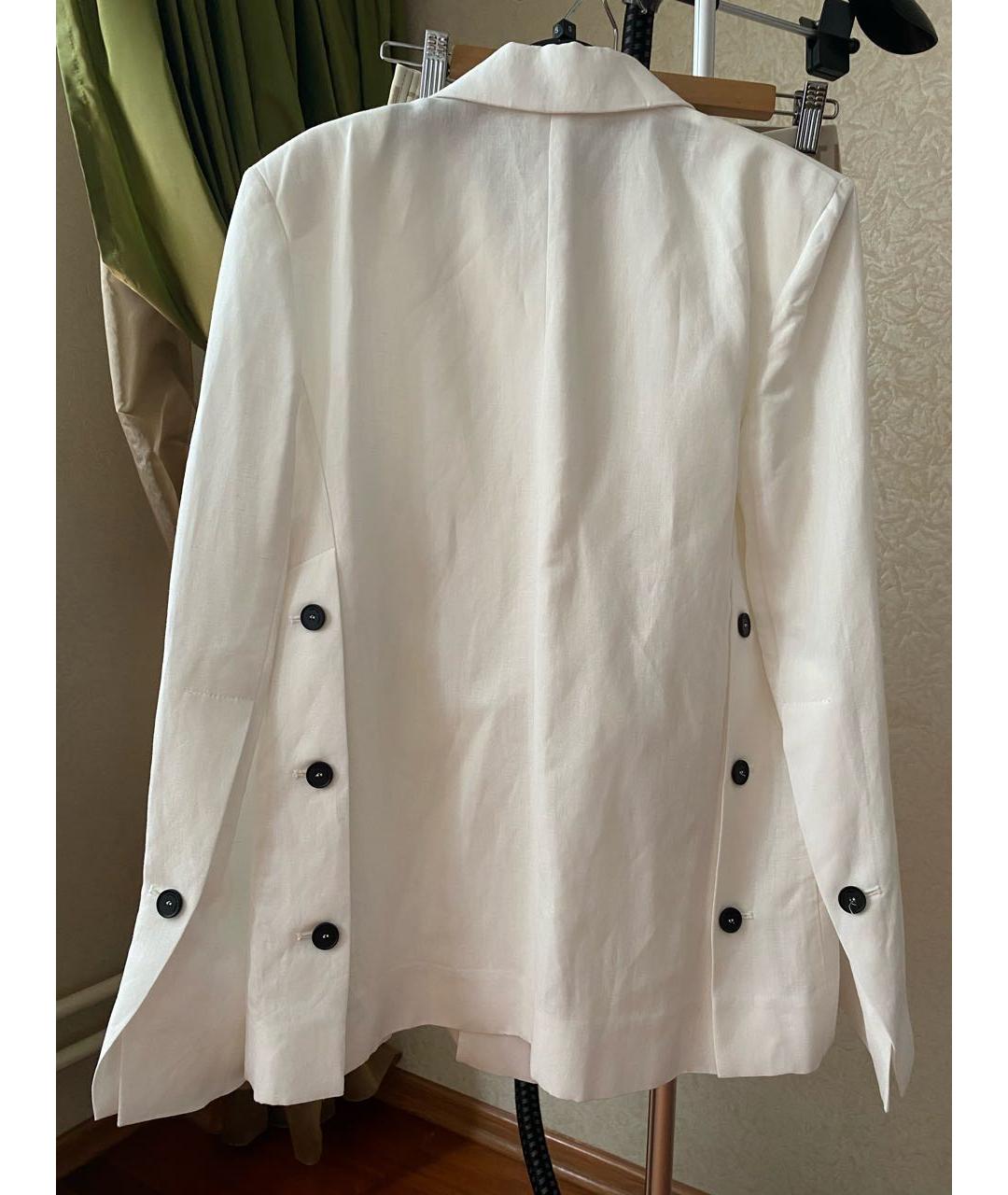 LIVIANA CONTI Белый вискозный костюм с юбками, фото 3