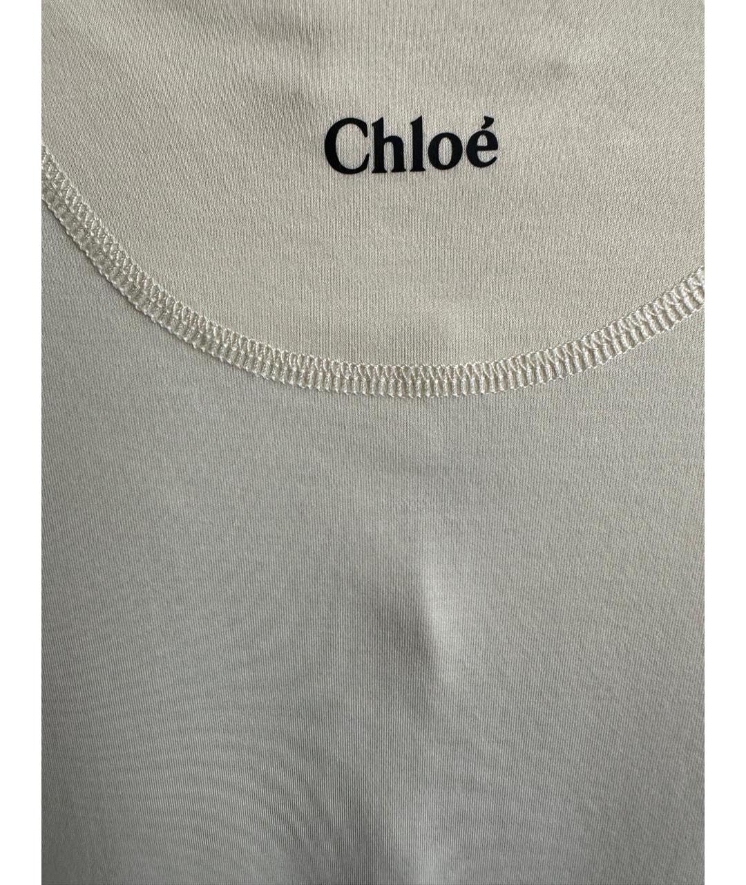 CHLOE Хлопковая футболка, фото 4