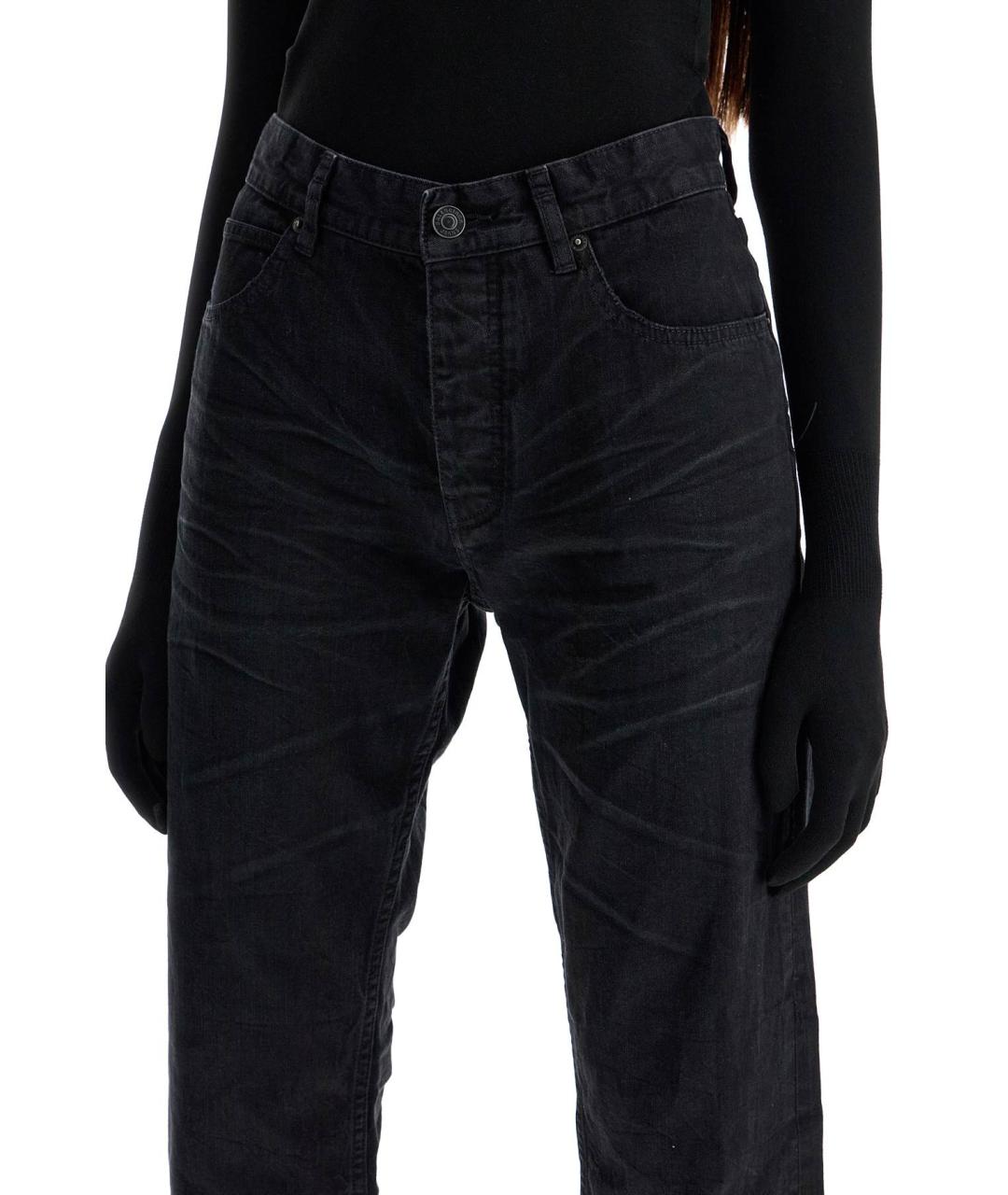 BALENCIAGA Черные прямые джинсы, фото 6