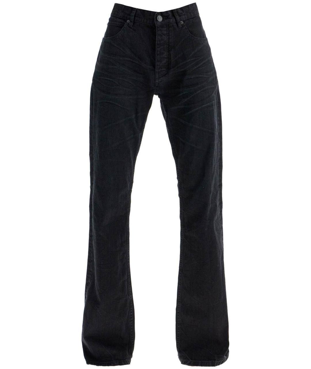 BALENCIAGA Черные прямые джинсы, фото 2