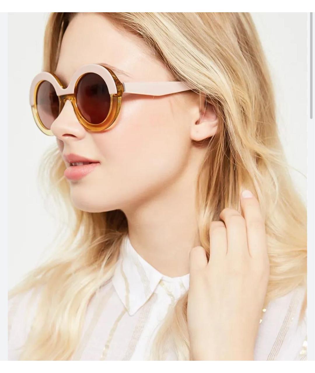 MAX&CO Розовые пластиковые солнцезащитные очки, фото 6
