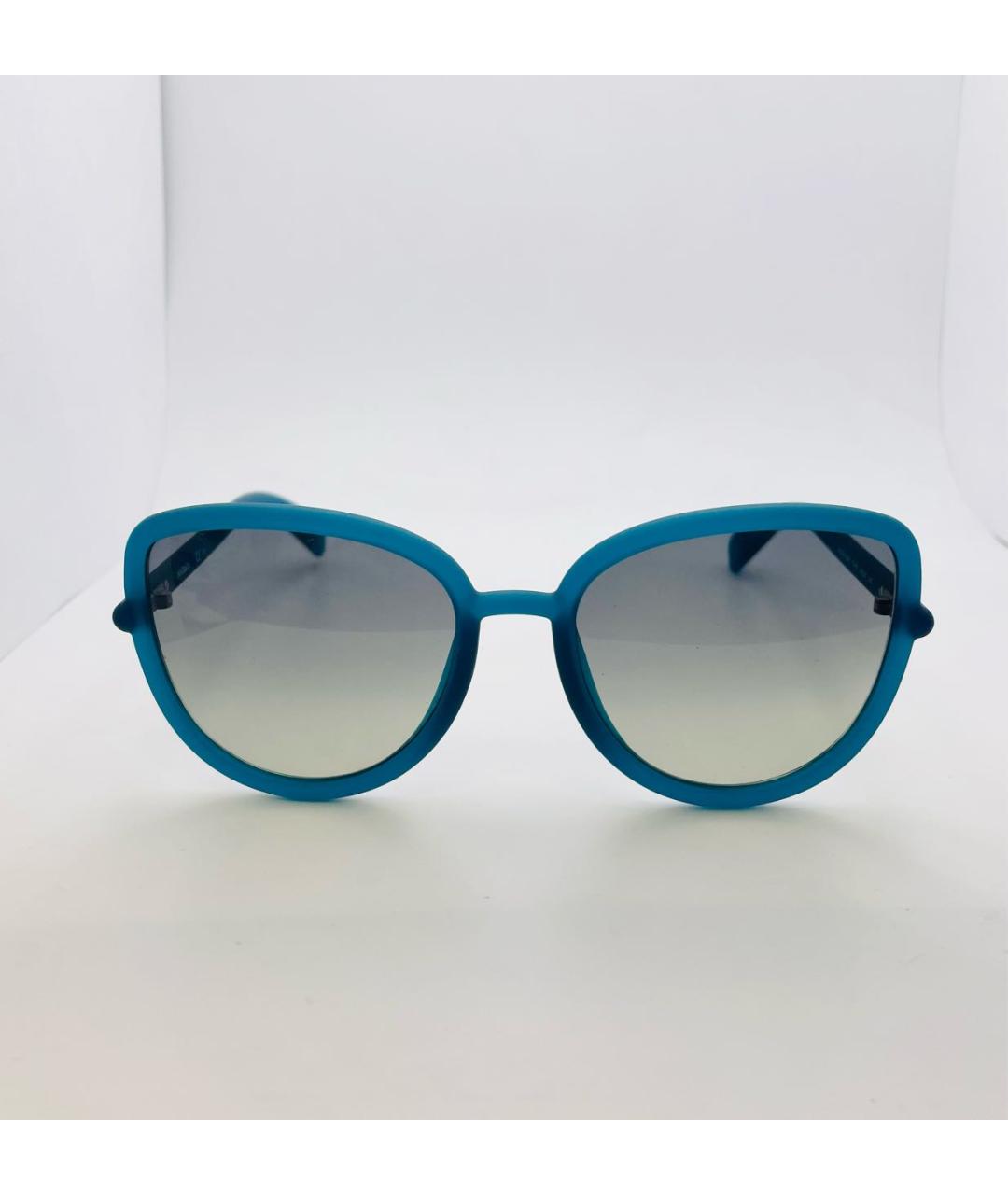 MAX&CO Бирюзовые пластиковые солнцезащитные очки, фото 7