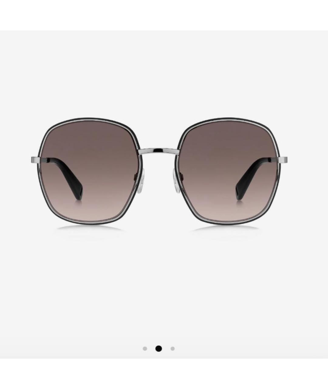 MAX&CO Черные металлические солнцезащитные очки, фото 2