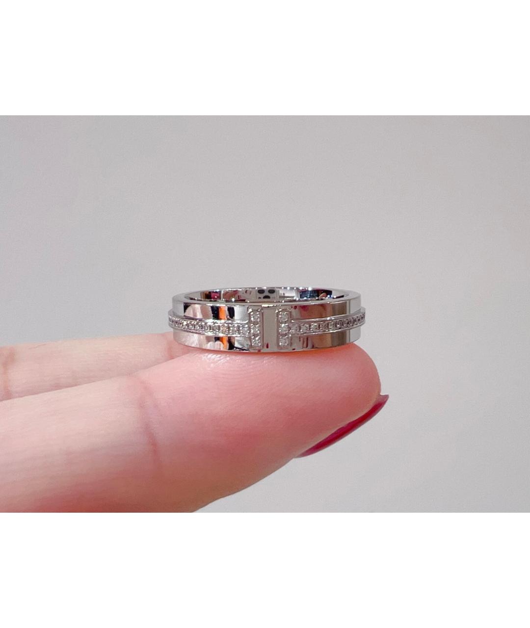 TIFFANY&CO Серебряное кольцо из белого золота, фото 9