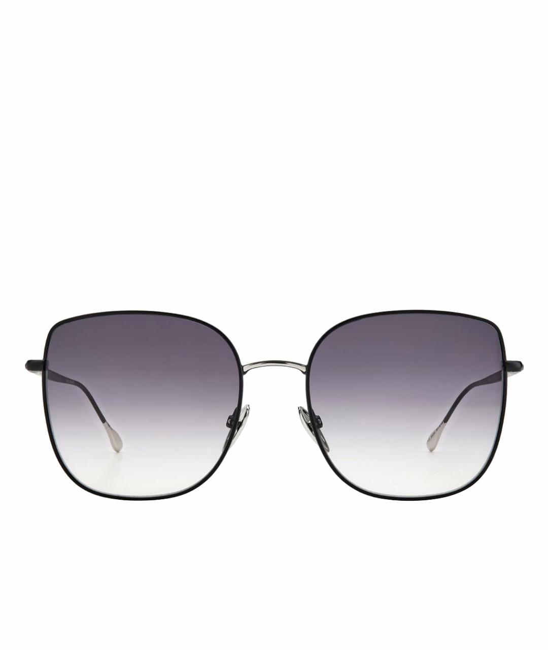 ISABEL MARANT Черные металлические солнцезащитные очки, фото 1