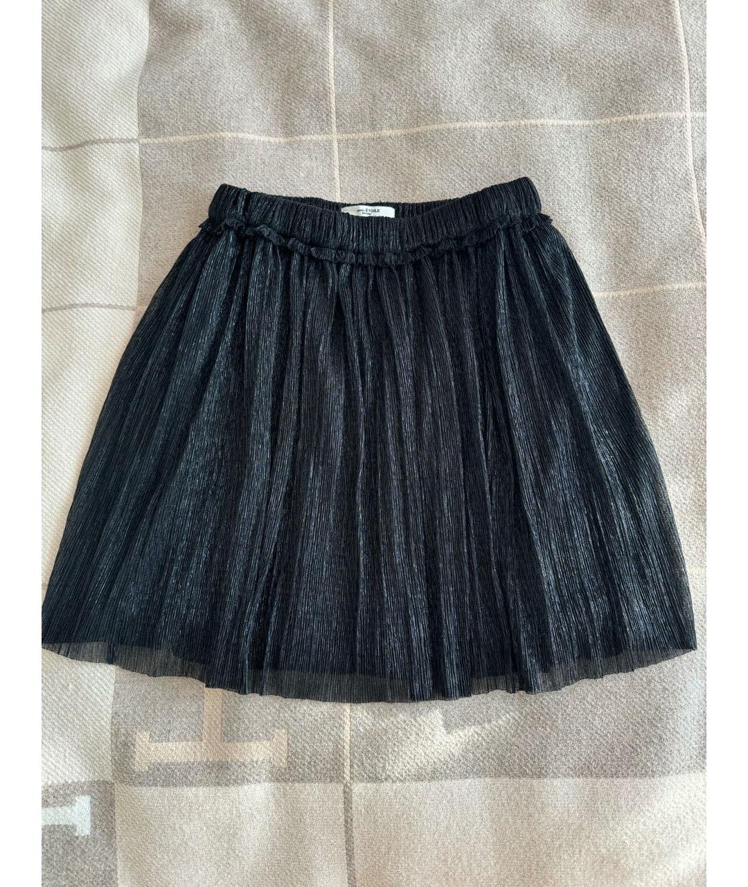 ISABEL MARANT ETOILE Черная полиэстеровая юбка мини, фото 2