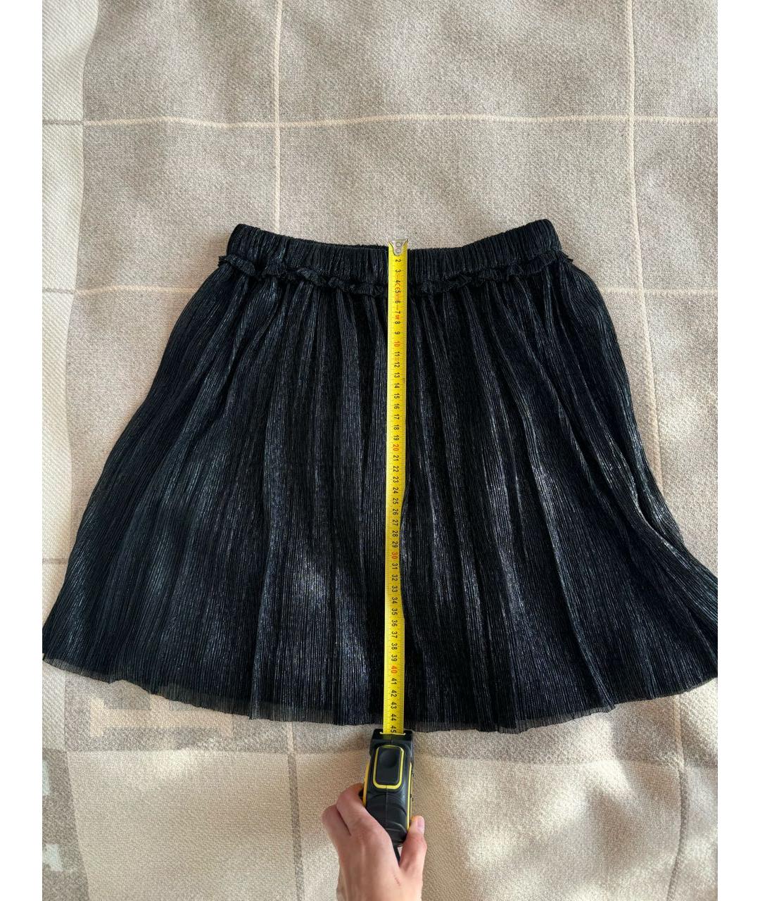 ISABEL MARANT ETOILE Черная полиэстеровая юбка мини, фото 3