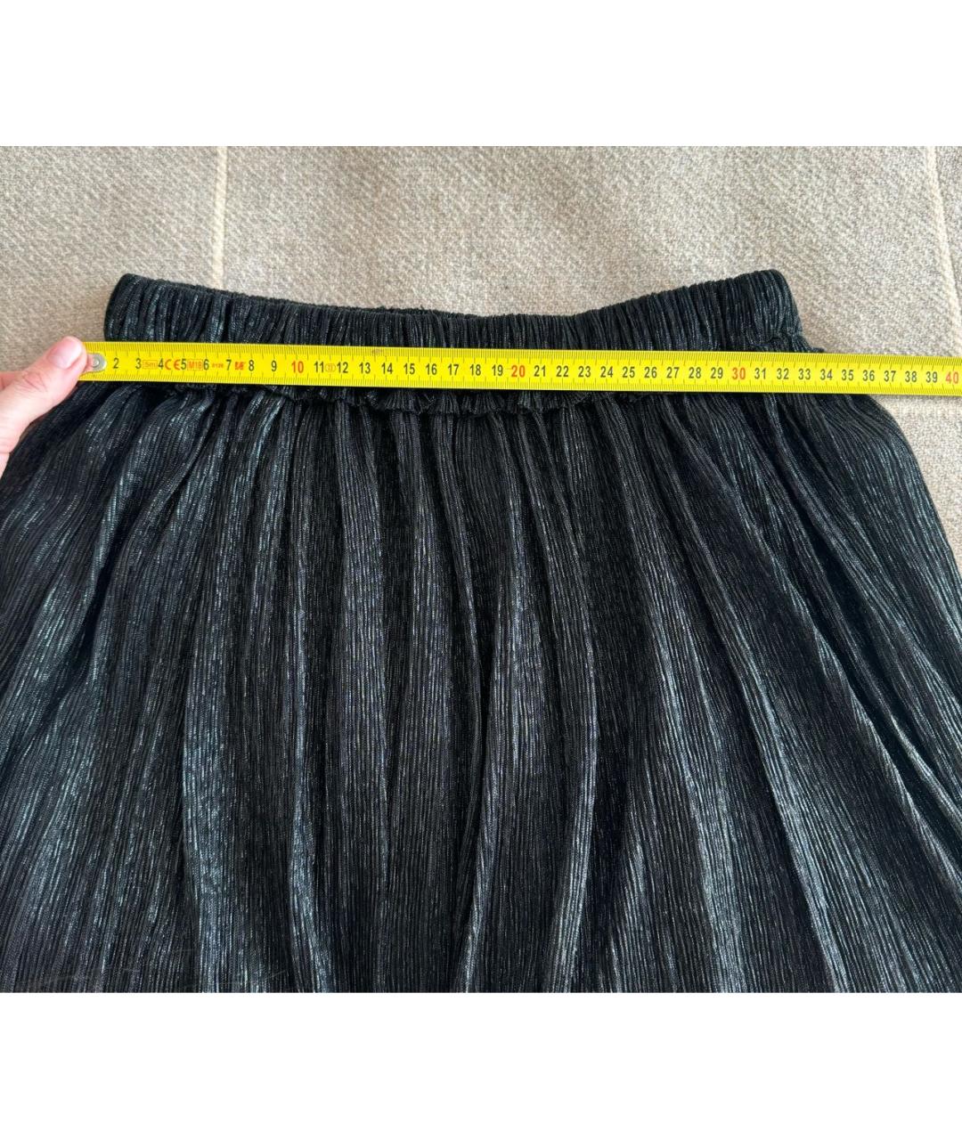 ISABEL MARANT ETOILE Черная полиэстеровая юбка мини, фото 4