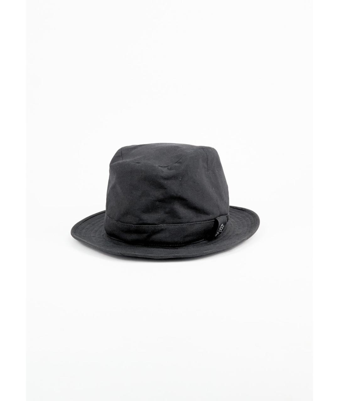 SONIA RYKIEL Черная хлопковая шляпа, фото 1