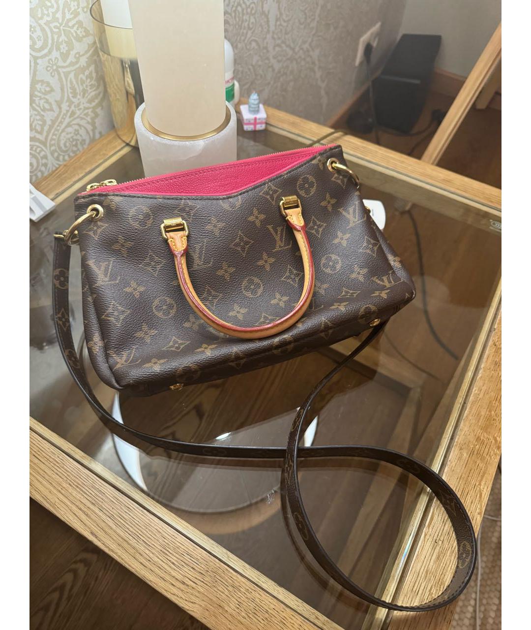 LOUIS VUITTON Коричневая сумка через плечо, фото 9