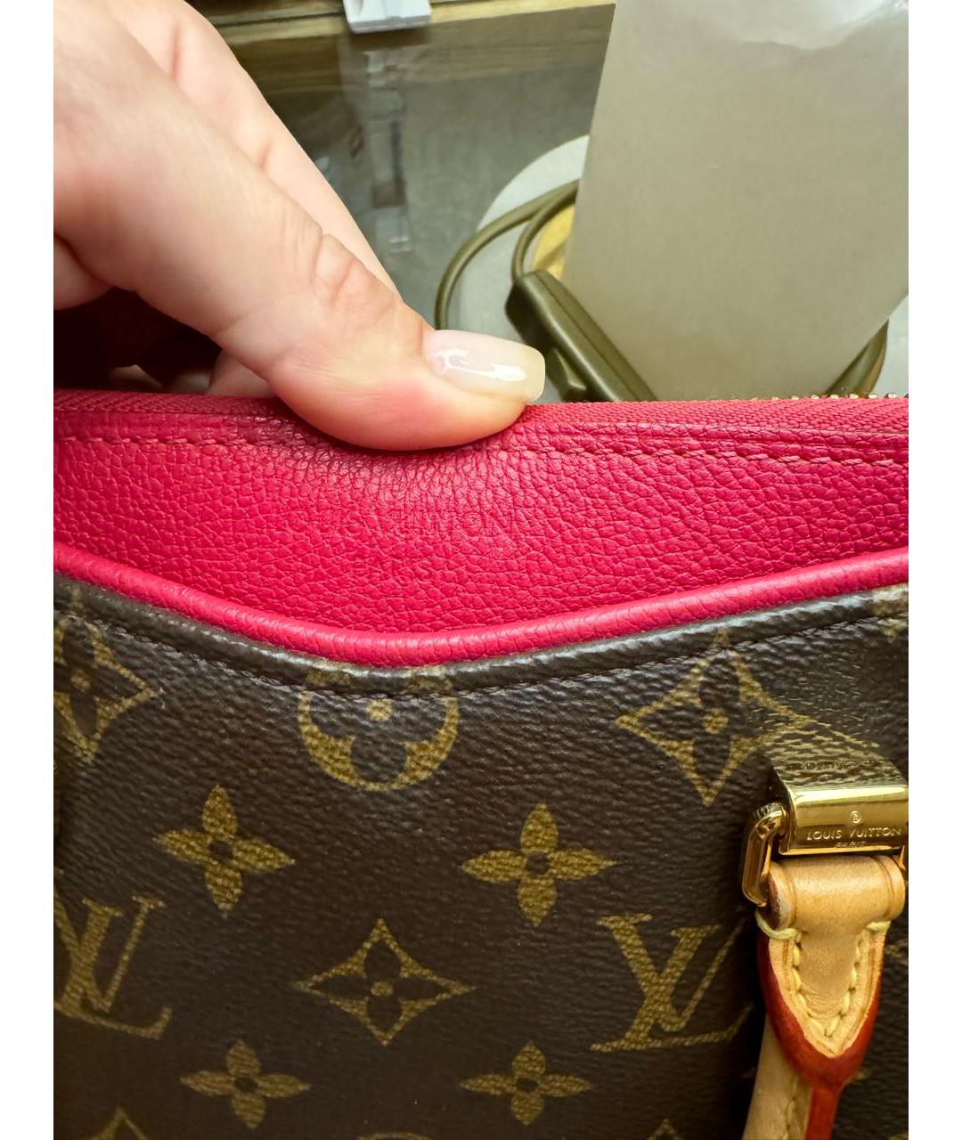 LOUIS VUITTON Коричневая сумка через плечо, фото 2