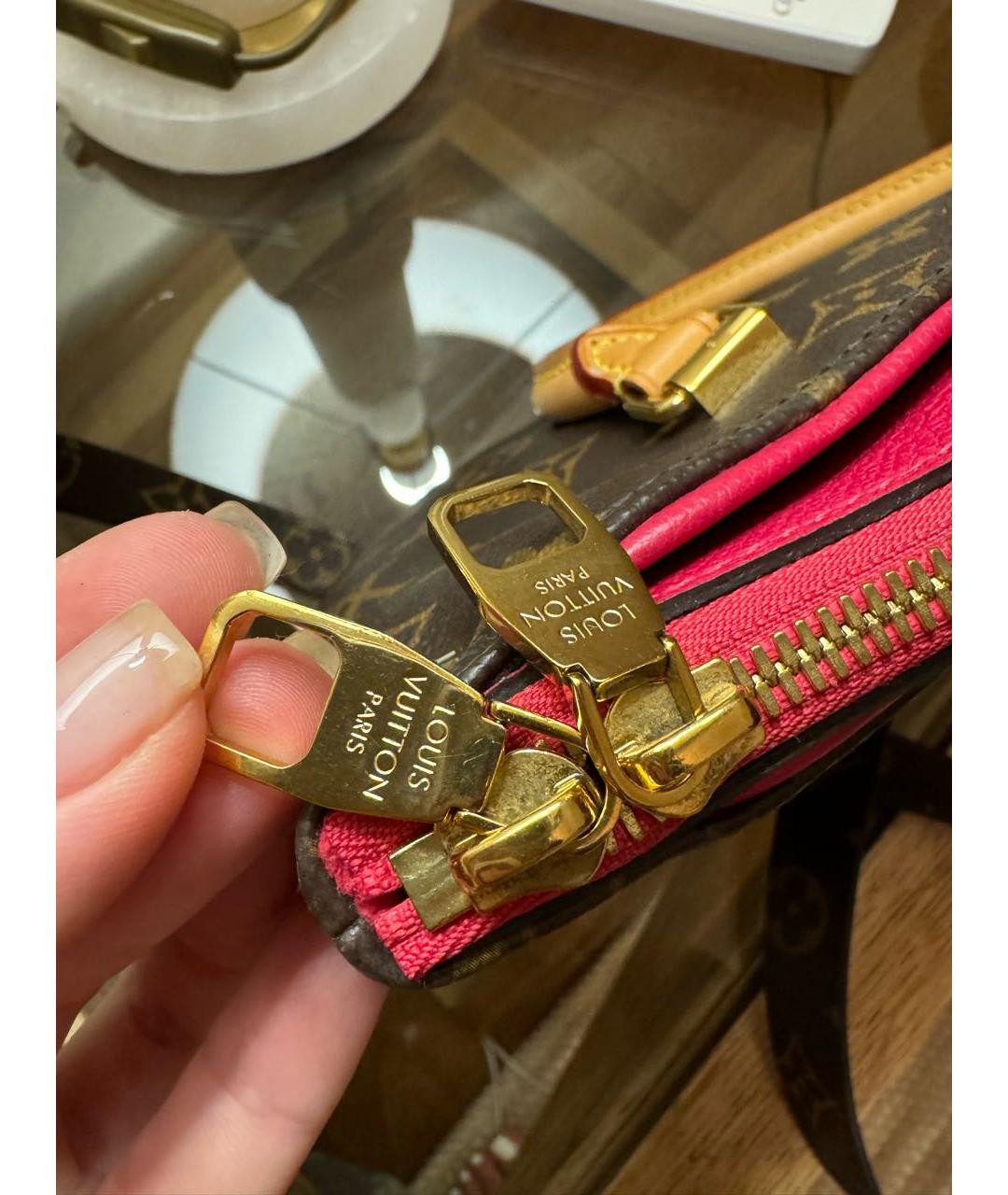 LOUIS VUITTON Коричневая сумка через плечо, фото 3