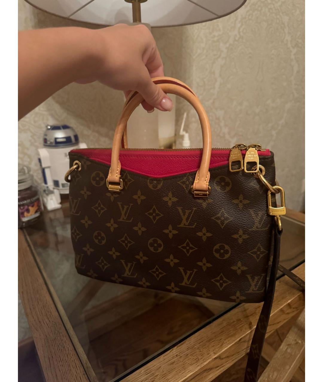 LOUIS VUITTON Коричневая сумка через плечо, фото 5