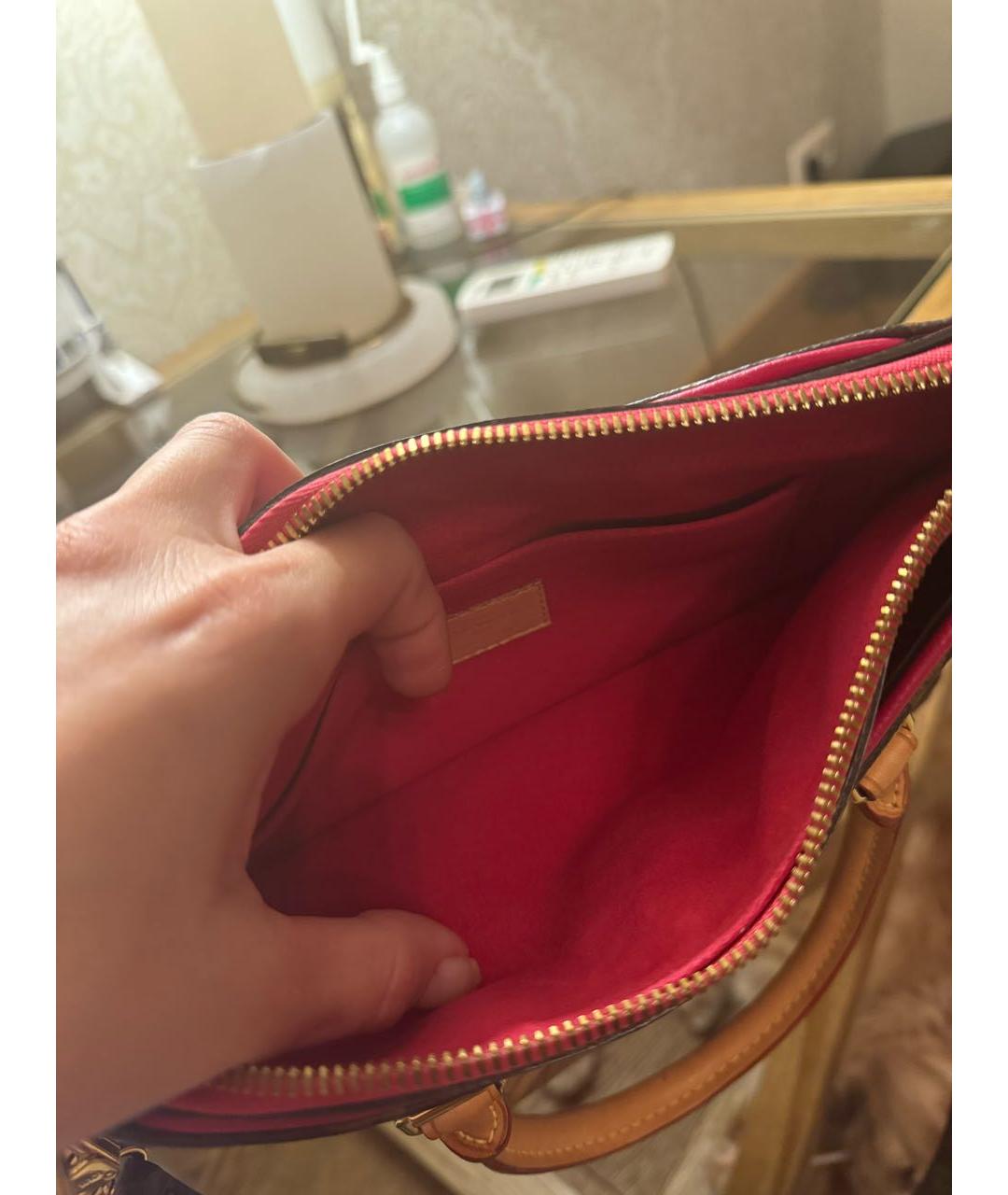 LOUIS VUITTON Коричневая сумка через плечо, фото 8