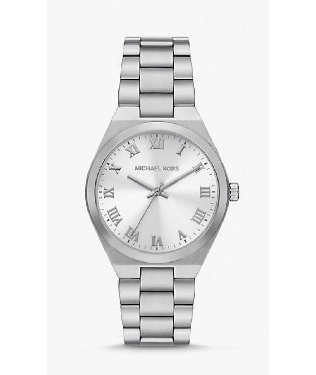 MICHAEL KORS Серые стеклянные часы, фото 7