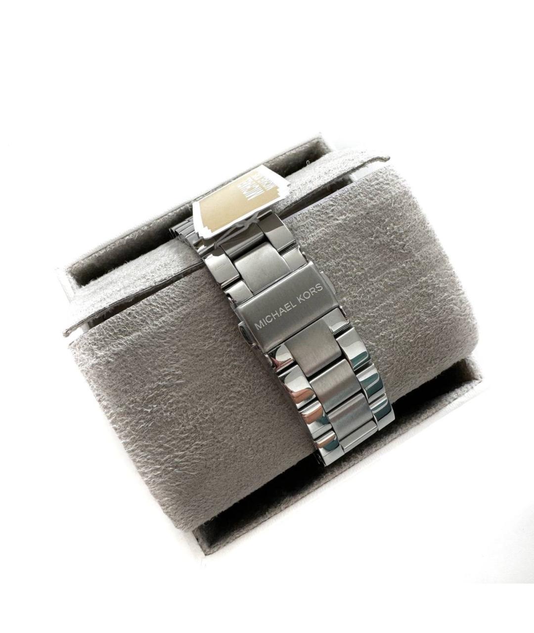 MICHAEL KORS Серые стеклянные часы, фото 5