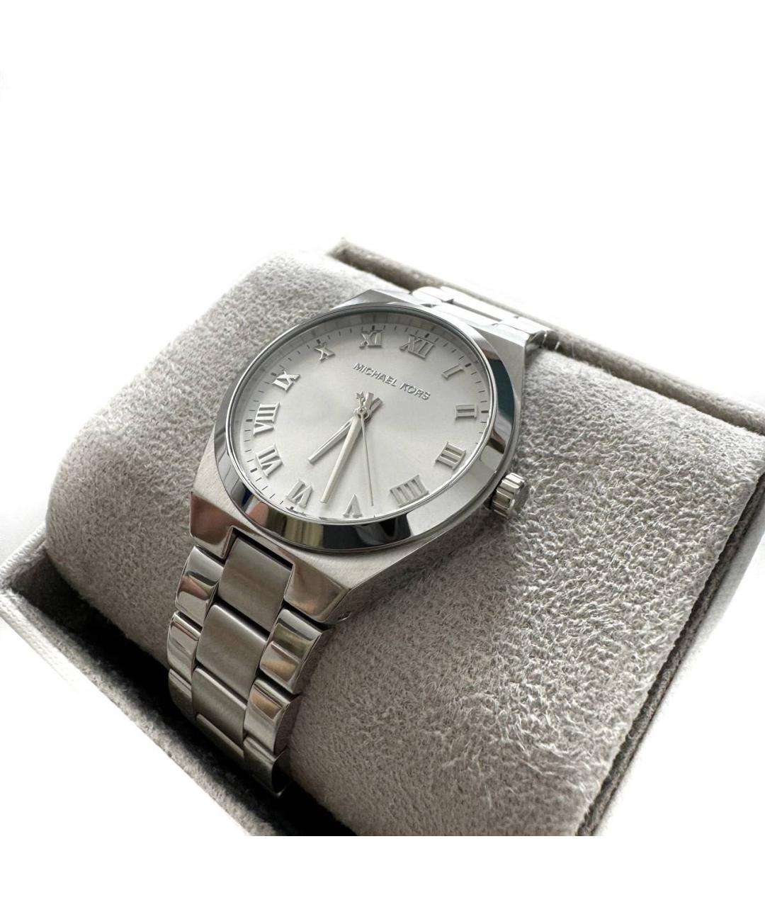 MICHAEL KORS Серые стеклянные часы, фото 3