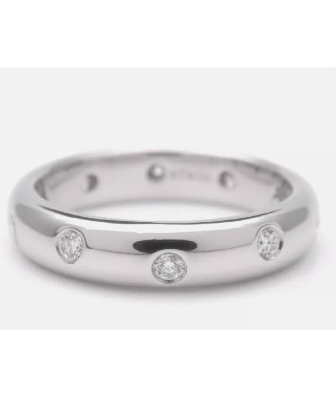 TIFFANY&CO Серебряное платиновое кольцо, фото 9