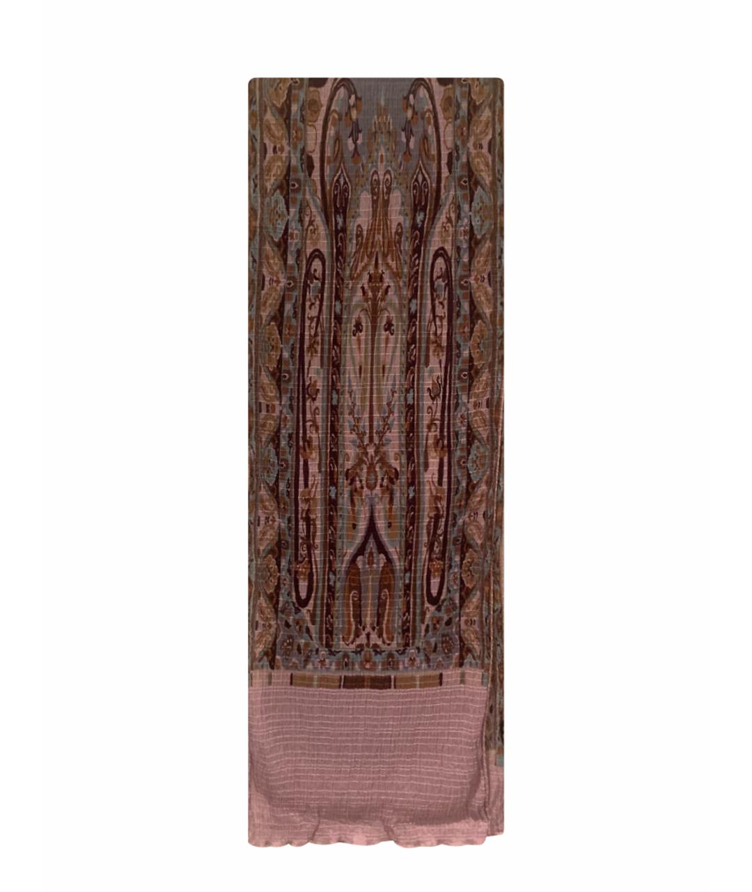 ETRO Мульти шелковый шарф, фото 1