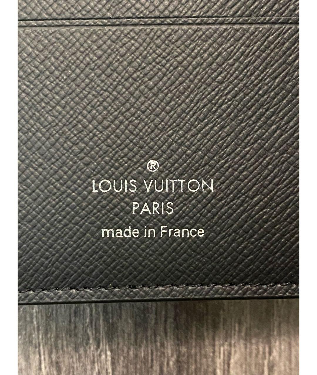 LOUIS VUITTON Черный кошелек, фото 7