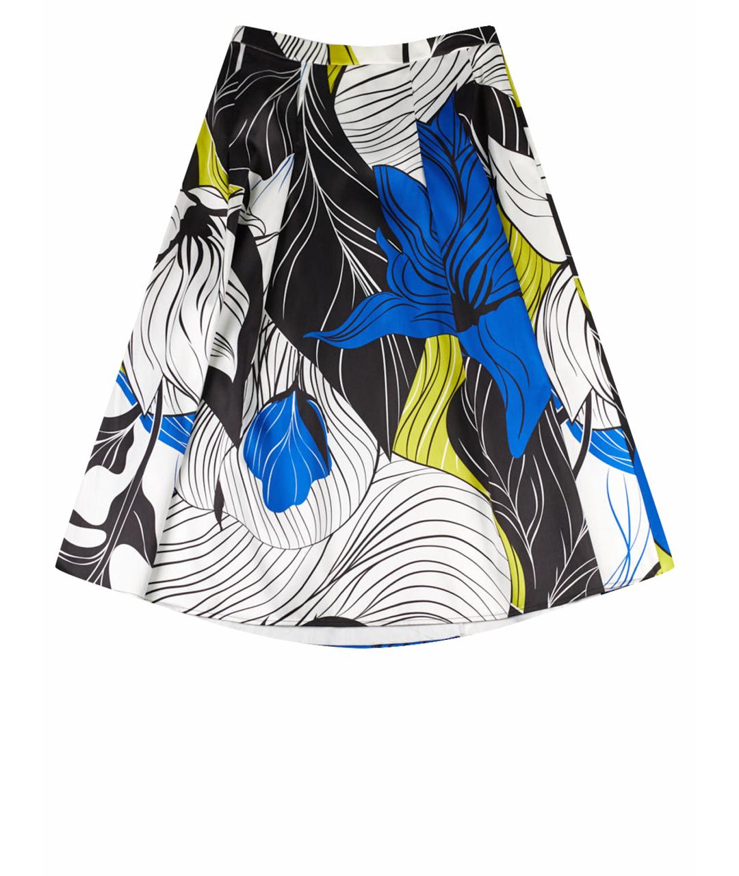 ELIE SAAB Синяя полиэстеровая юбка миди, фото 1