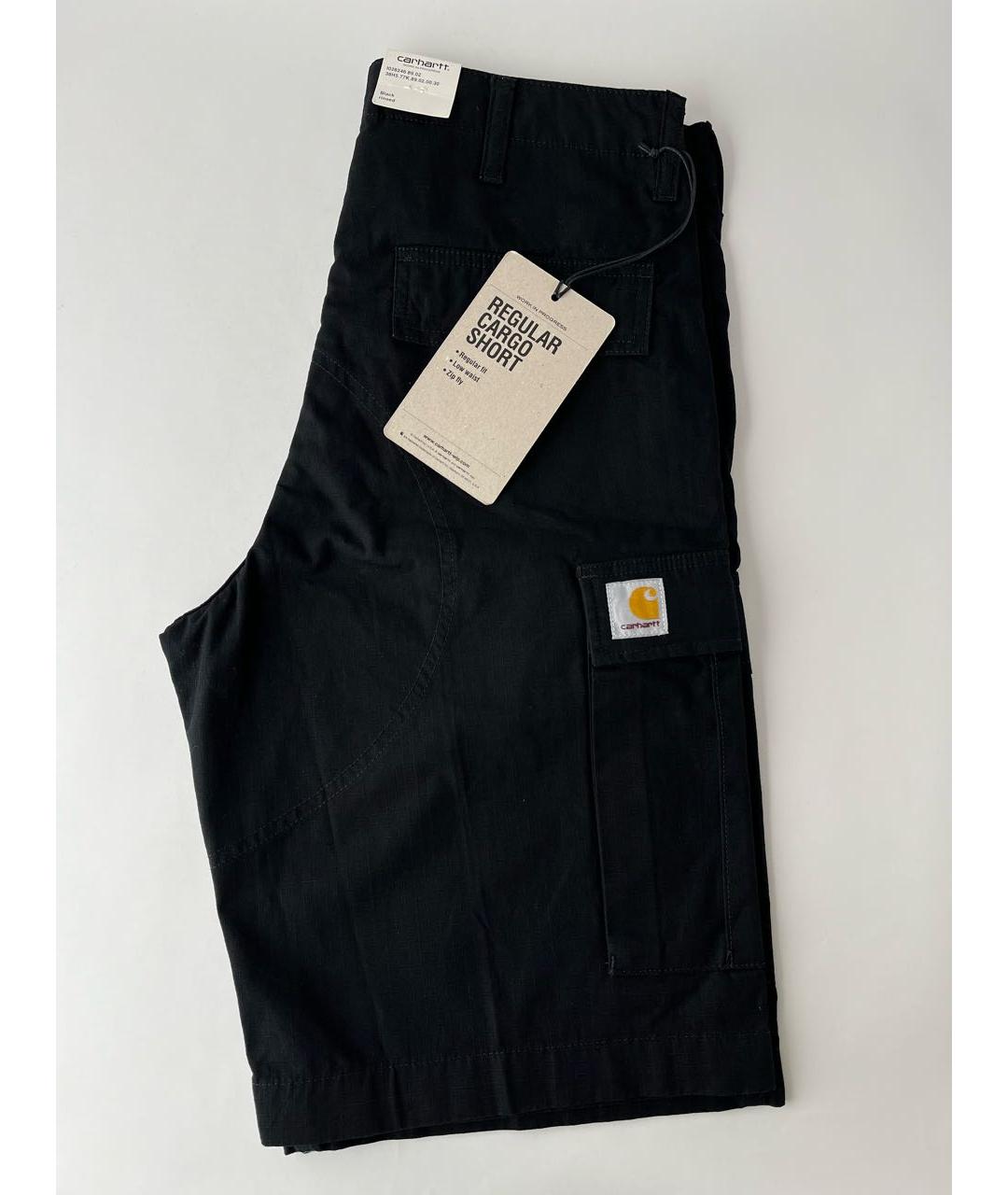 CARHARTT WIP Черные шорты, фото 4