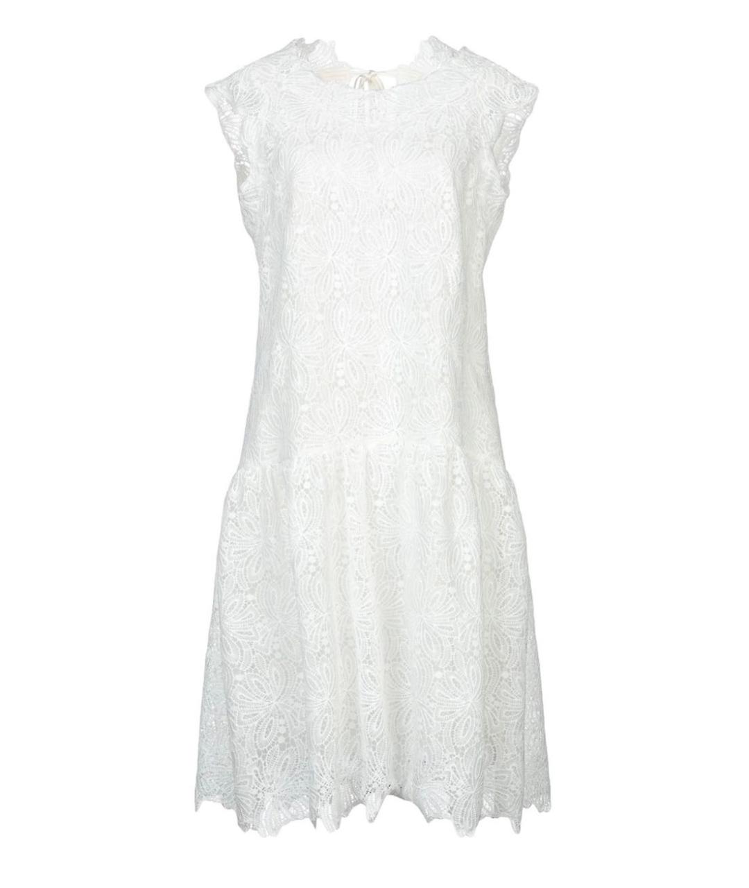 ERMANNO SCERVINO Белое полиэстеровое вечернее платье, фото 1