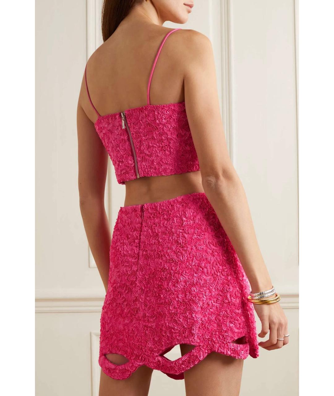 AJE Розовая юбка мини, фото 6