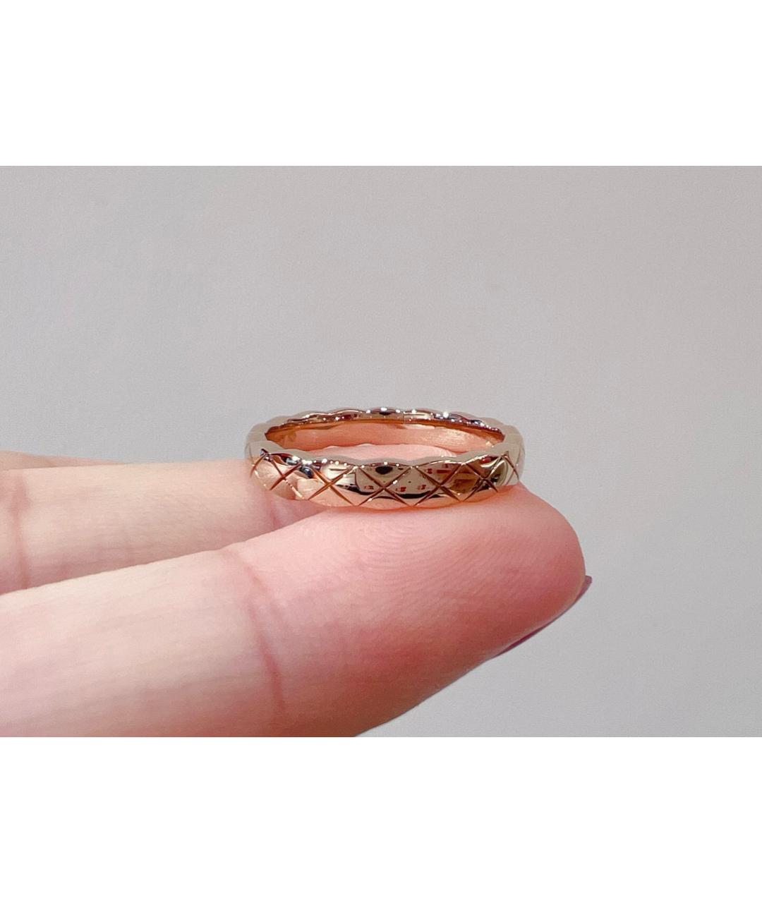 CHANEL PRE-OWNED Золотое кольцо из розового золота, фото 7