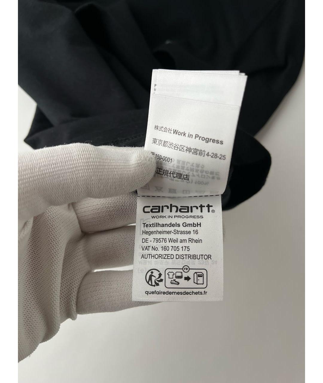 CARHARTT WIP Черная футболка, фото 7