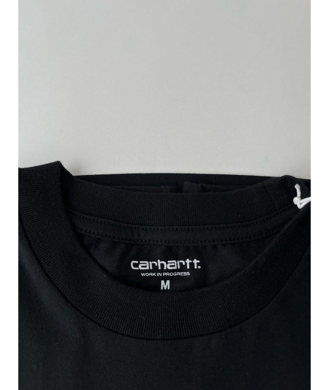 CARHARTT WIP Черная футболка, фото 4