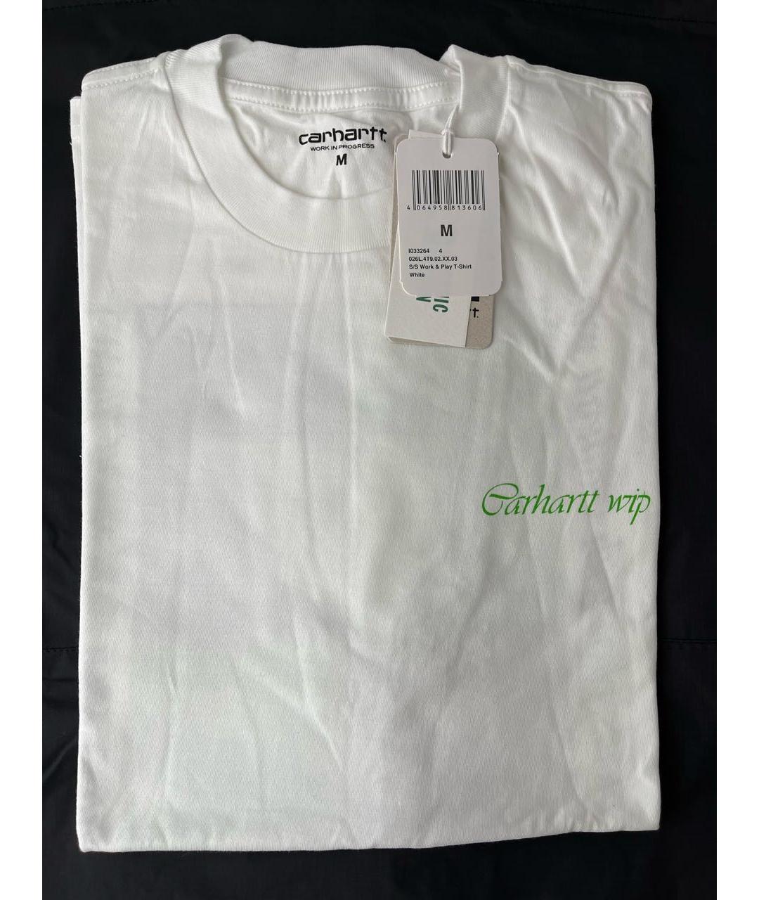 CARHARTT WIP Белая футболка, фото 4