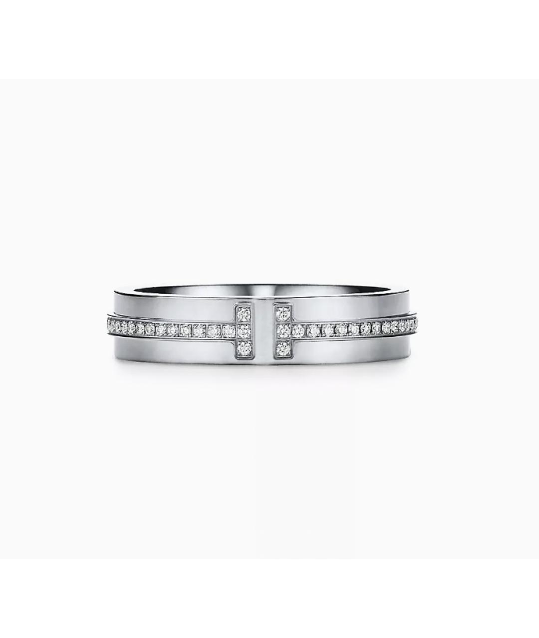 TIFFANY&CO Белое кольцо из белого золота, фото 8