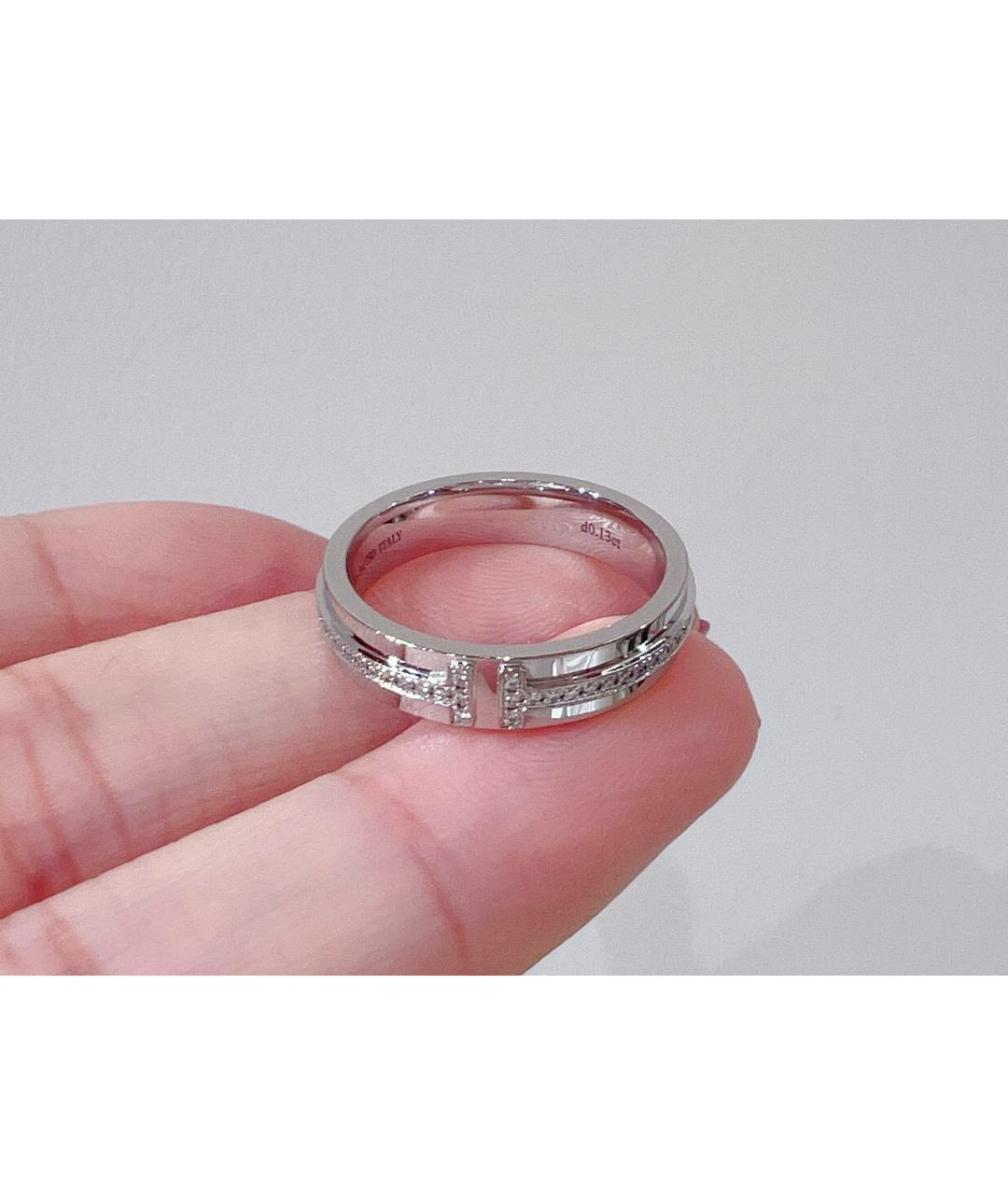 TIFFANY&CO Белое кольцо из белого золота, фото 6