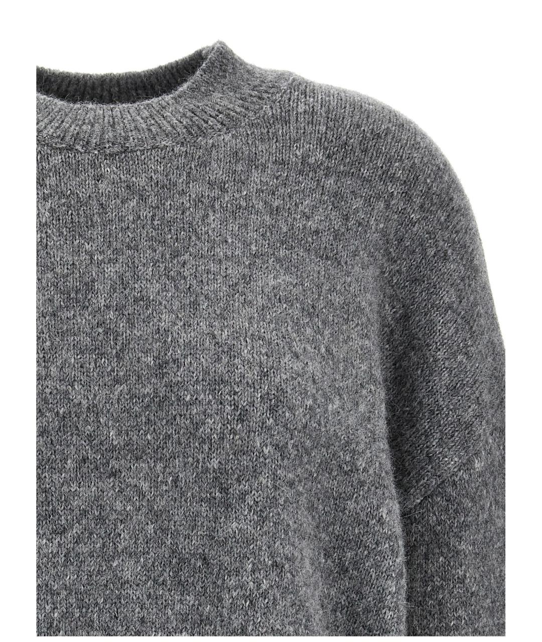 JACQUEMUS Серый джемпер / свитер, фото 3