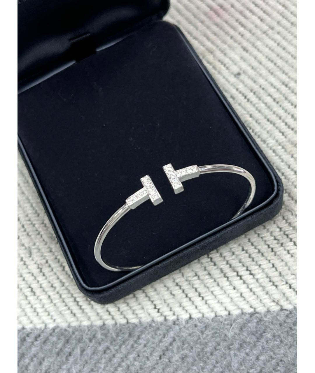 TIFFANY&CO Серебряное кольцо из белого золота, фото 2