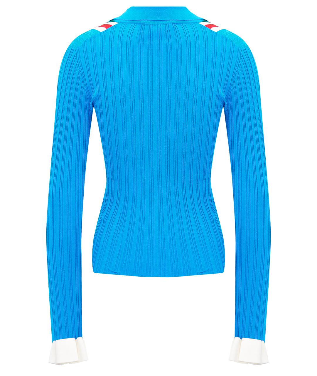 ESTEBAN CORTAZAR Голубой вискозный джемпер / свитер, фото 2
