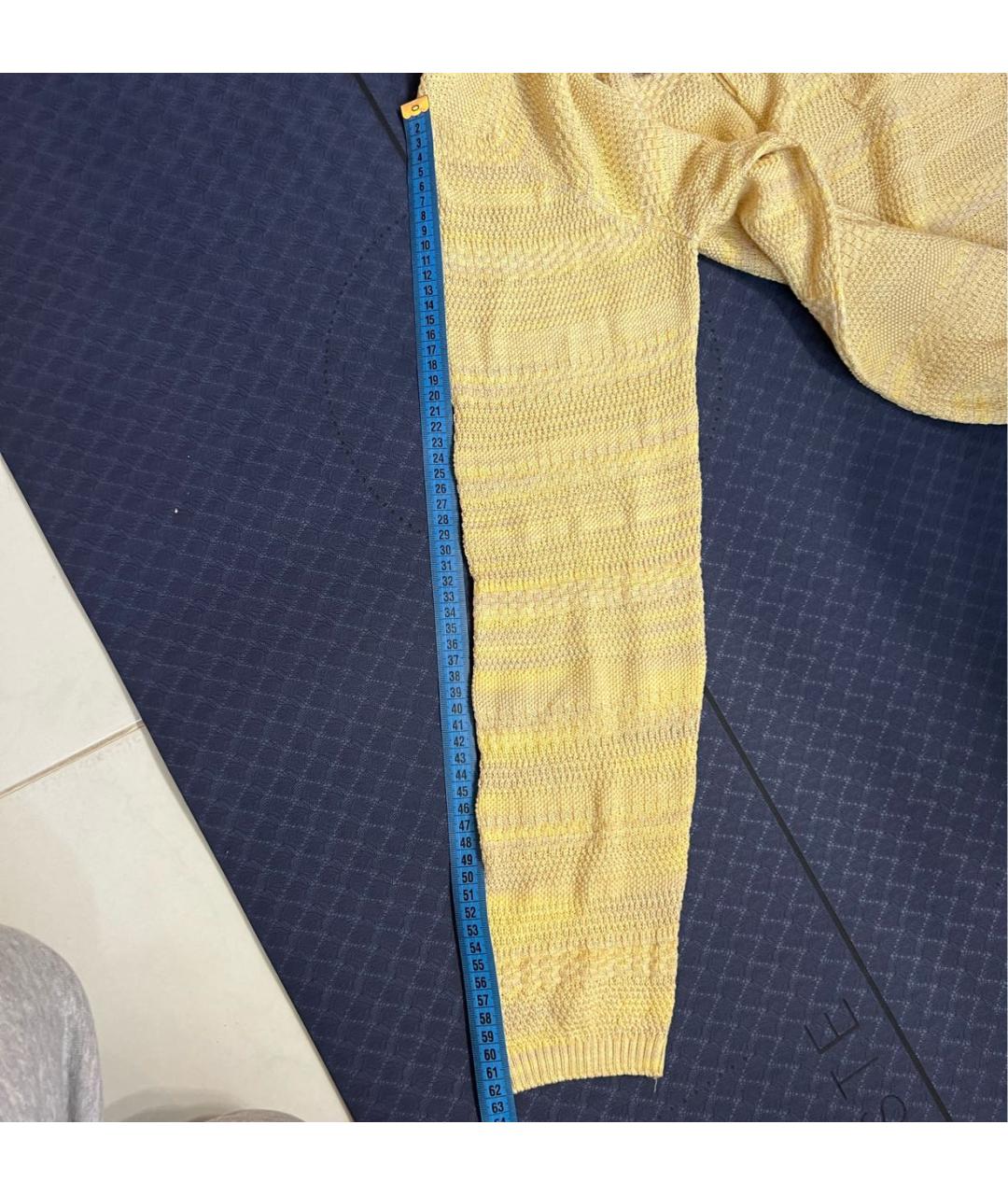 MISSONI Желтый джемпер / свитер, фото 8