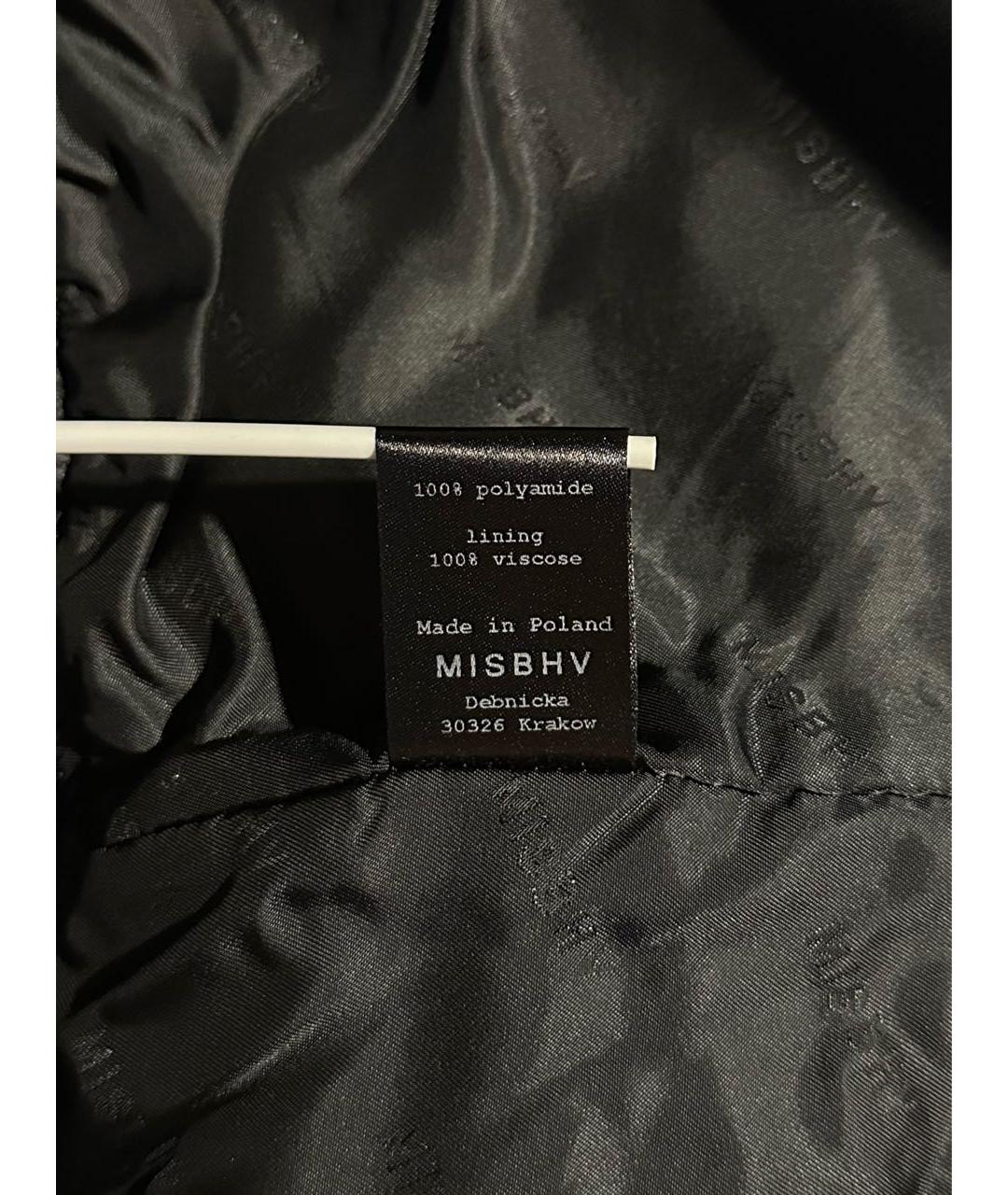 MISBHV Черная полиамидовая куртка, фото 5