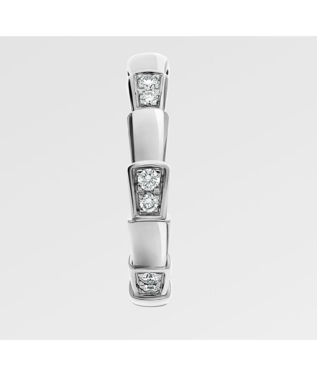 BVLGARI Серебряное кольцо из белого золота, фото 4