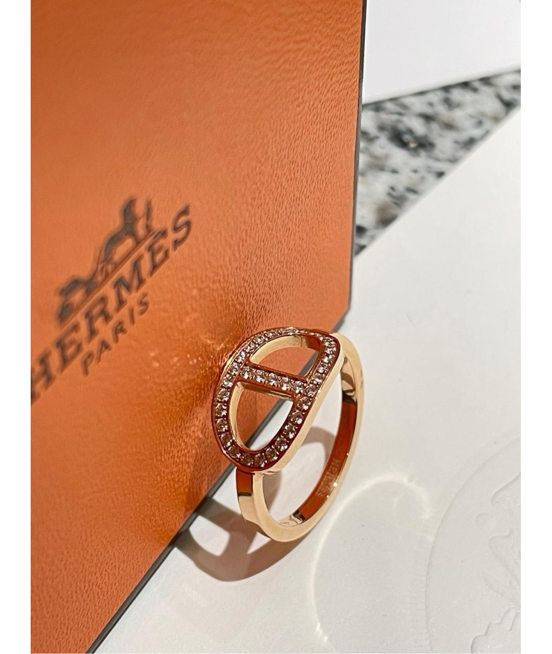 HERMES PRE-OWNED Золотое кольцо из розового золота, фото 6