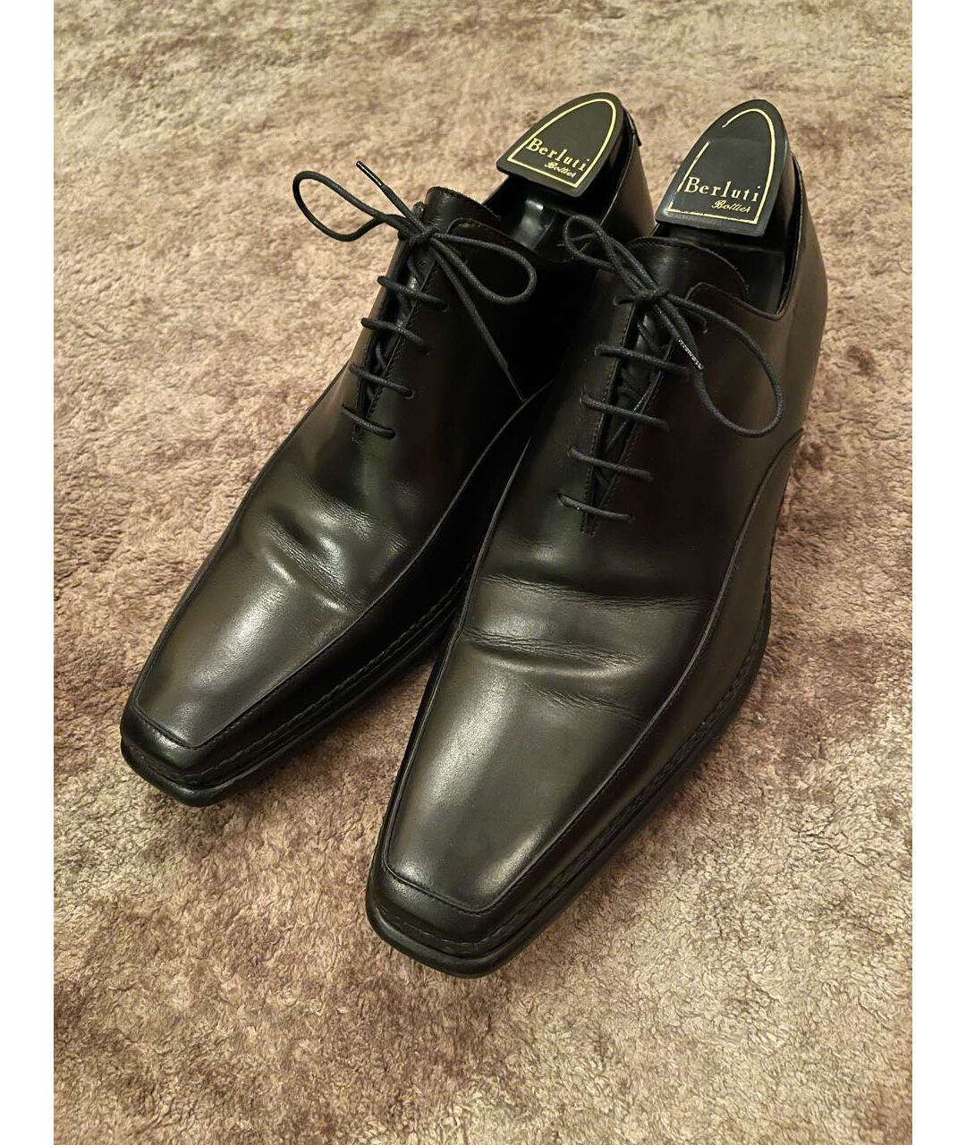 BRUNO BORDESE Черные кожаные туфли, фото 3