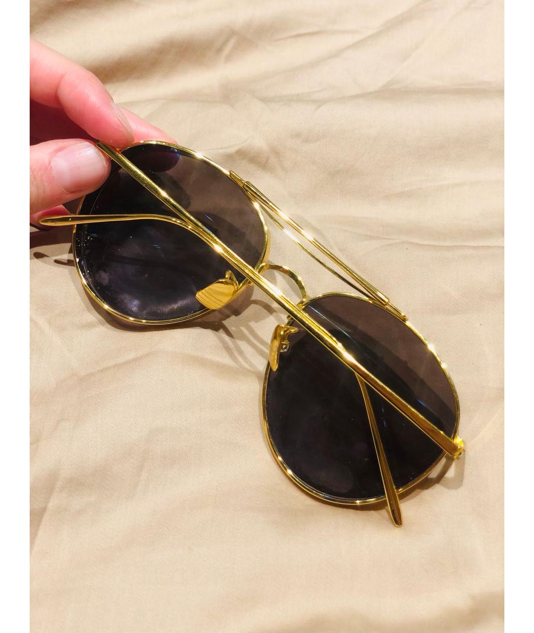 GENTLE MONSTER Золотые солнцезащитные очки, фото 7