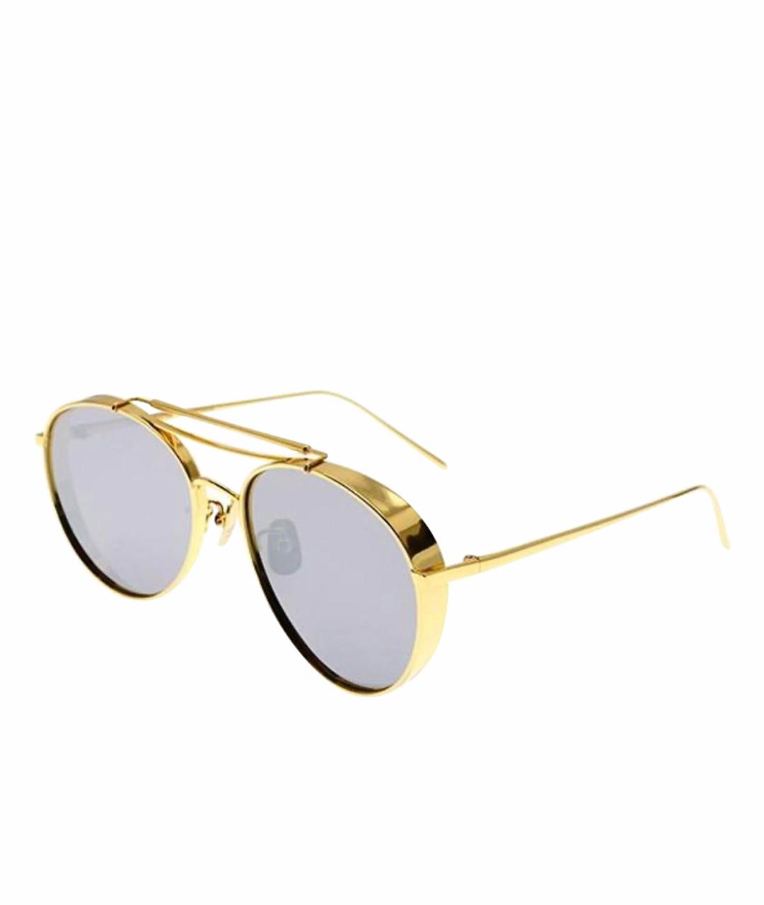 GENTLE MONSTER Золотые солнцезащитные очки, фото 1