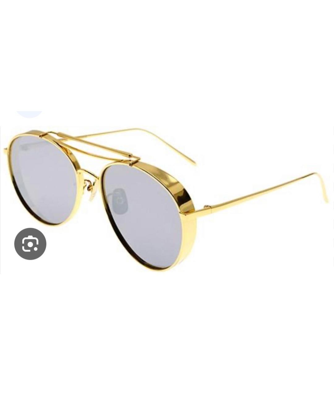GENTLE MONSTER Золотые солнцезащитные очки, фото 9