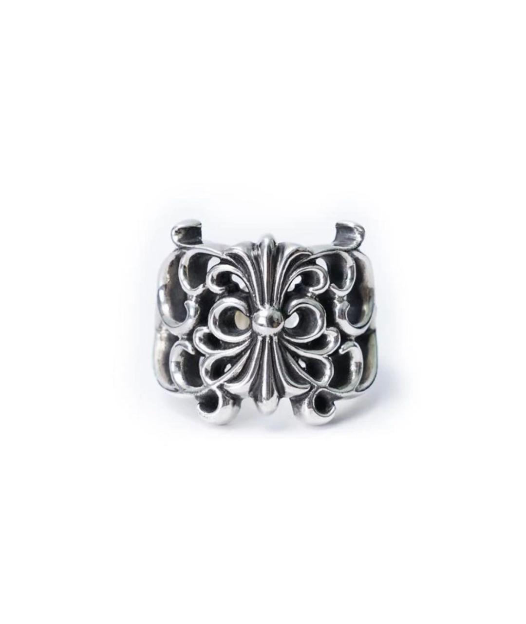 CHROME HEARTS Серебряное серебряное кольцо, фото 1