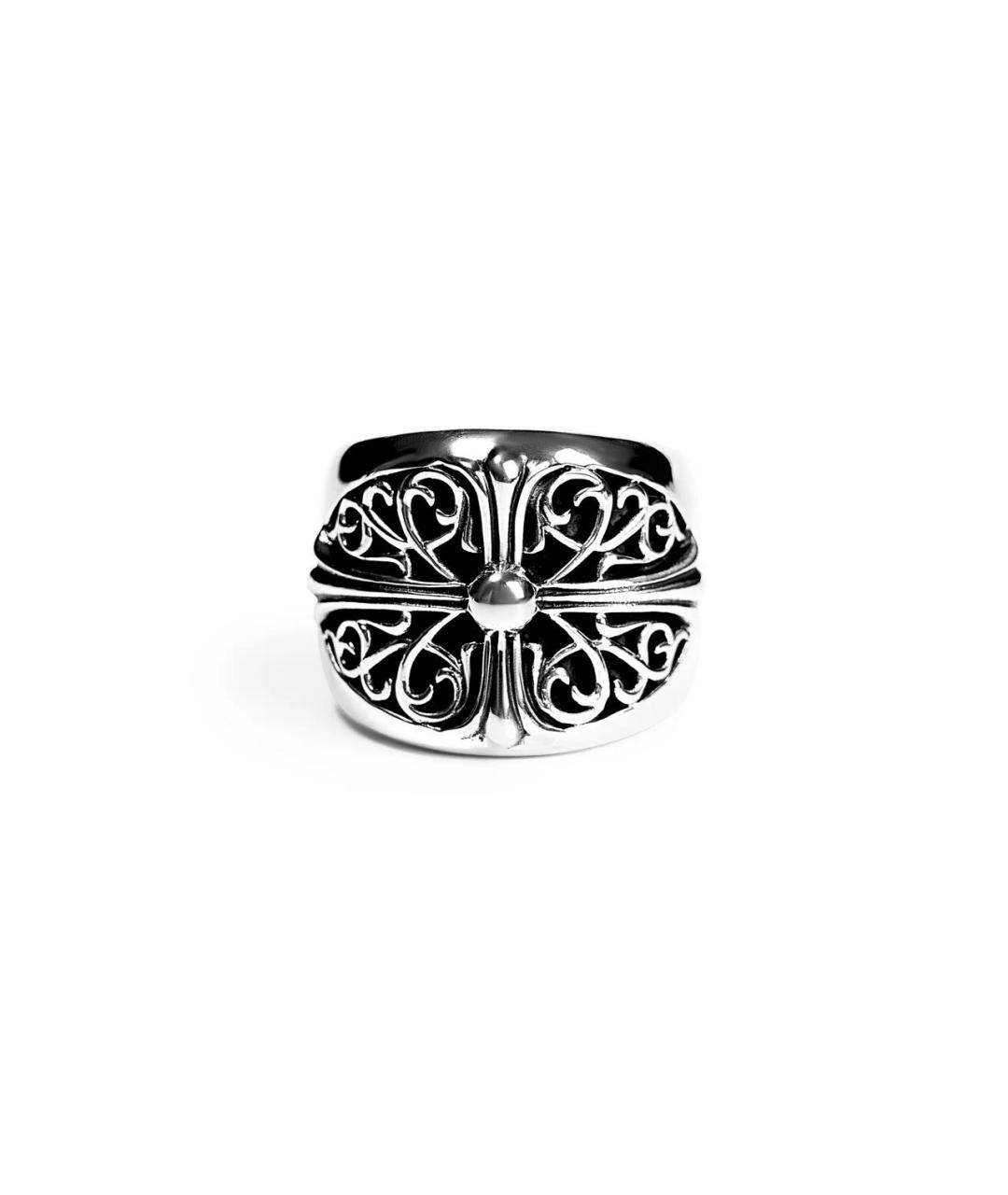 CHROME HEARTS Серебряное серебряное кольцо, фото 1