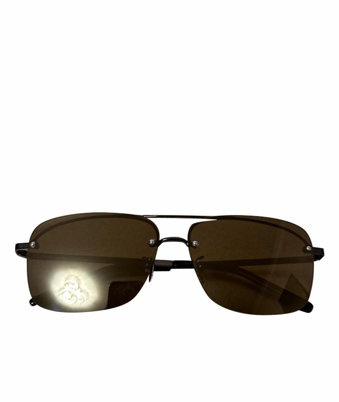 SAINT LAURENT Антрацитовые солнцезащитные очки, фото 1